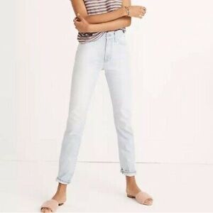 Madewell Perfect Summer Jean Lightwash Denim